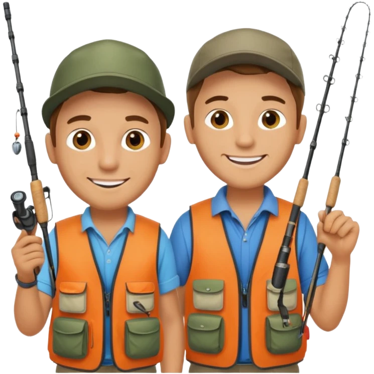 two brothers fishing emoji