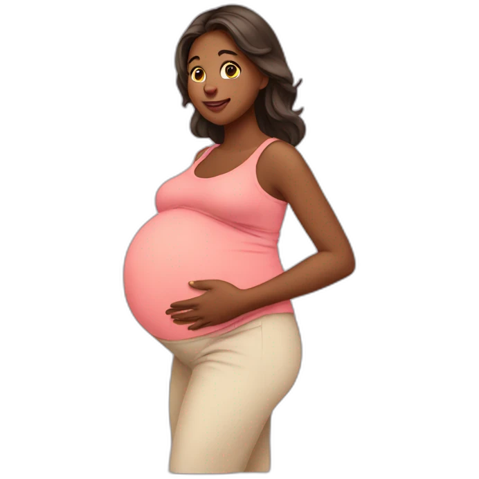 pregnant emoji
