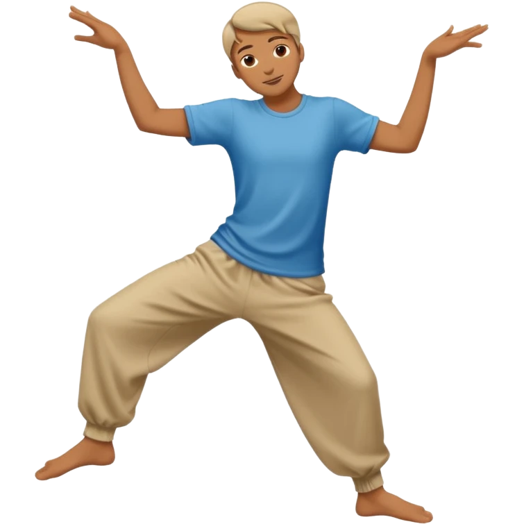 can you do the dance with the pants emoji