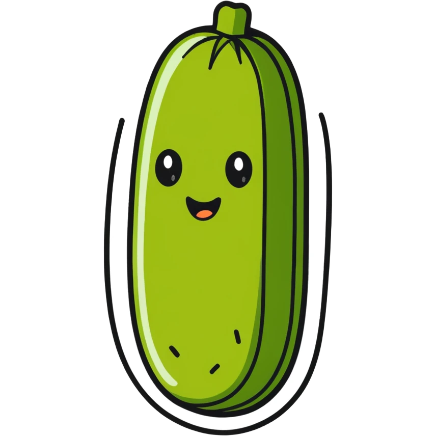Cool pickle emoji