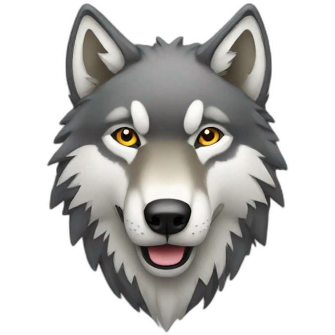 wolf emoji