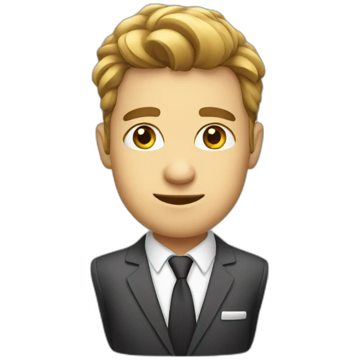 Real estate agent emoji