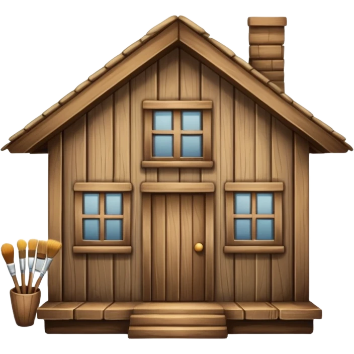 brush house emoji