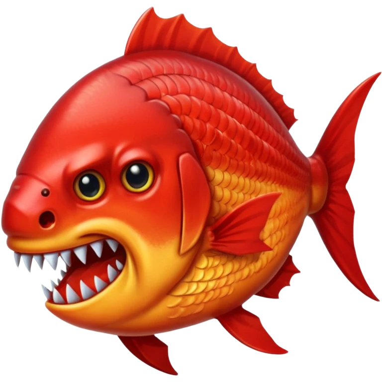 Piranha emoji