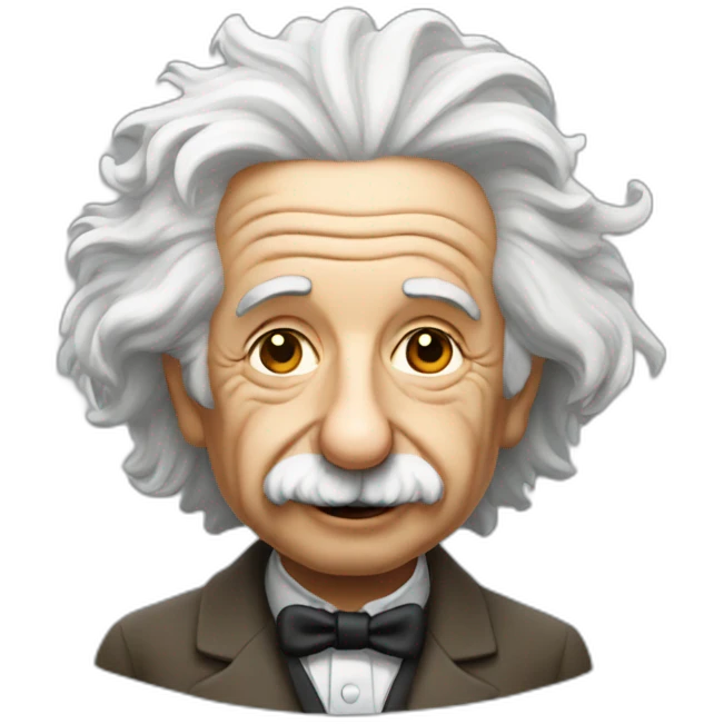 Albert Einstein emoji