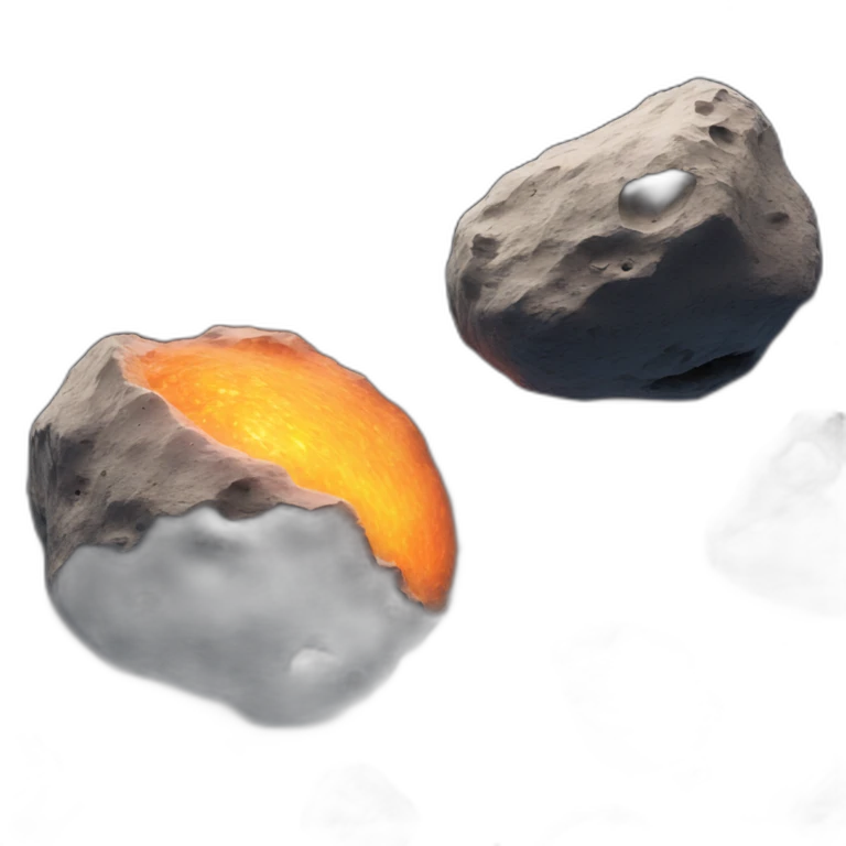 asteroid emoji