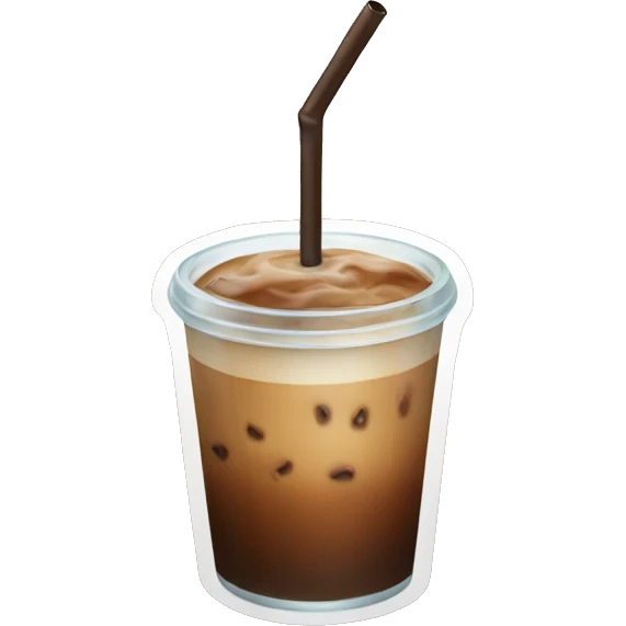 iced coffee  emoji