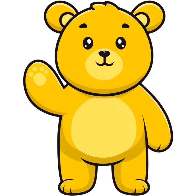 Winnie the Pooh character emoji