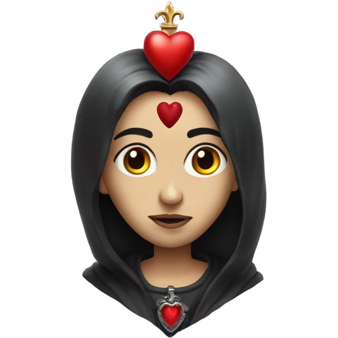 obscure gothic sacred heart emoji