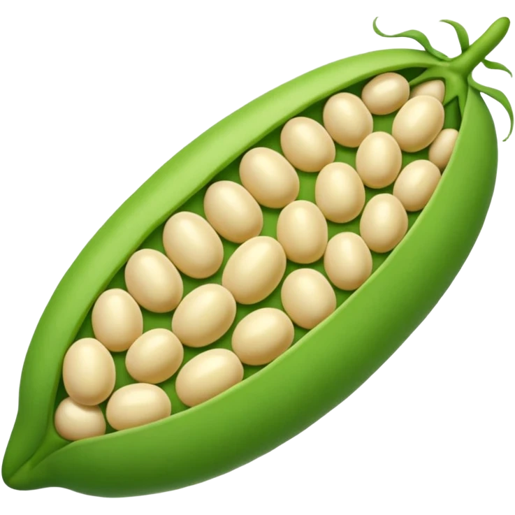 Soy beans emoji