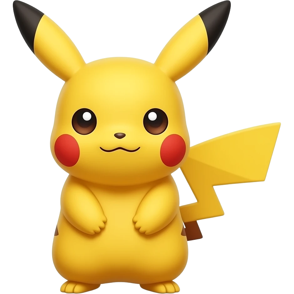 Cute Pikachu emoji