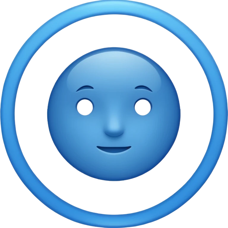 🔵✔️ emoji