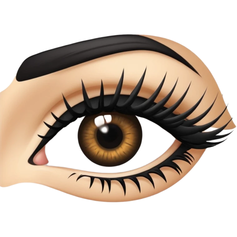 eye mascara emoji