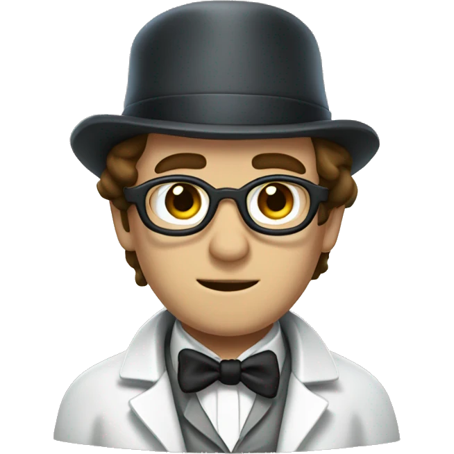 Sherlock holmes with lab coat emoji