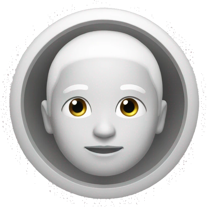 circulo blanco emoji