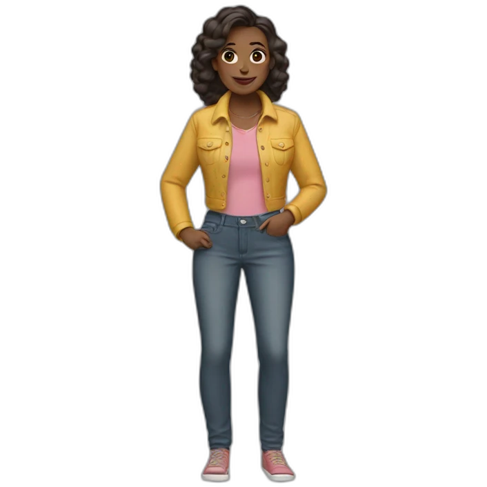 Woman wearing anything’s emoji