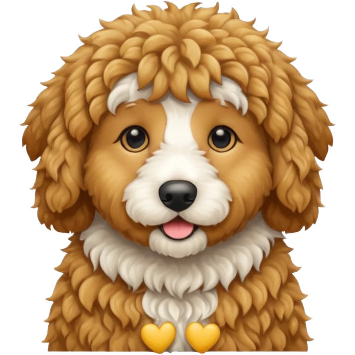 Golden doodle emoji