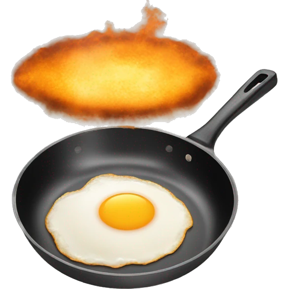 fired egg in a frying pan emoji