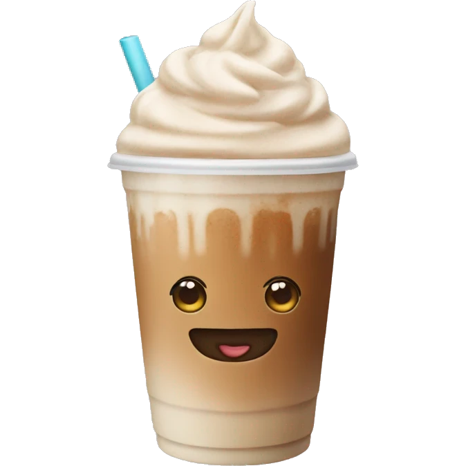 iced latte emoji
