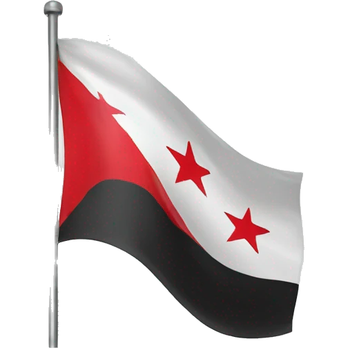 Free Syria flag emoji