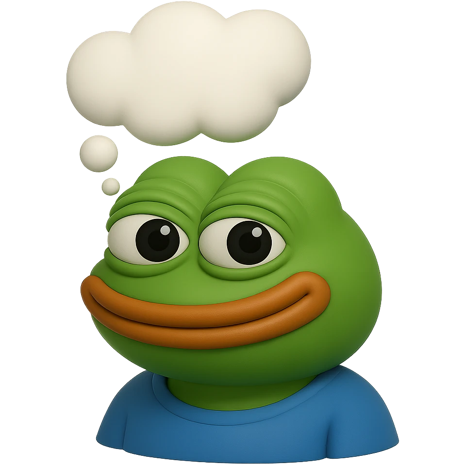 recreate this make sure he is looking at viewer, keep drop shadows emoji