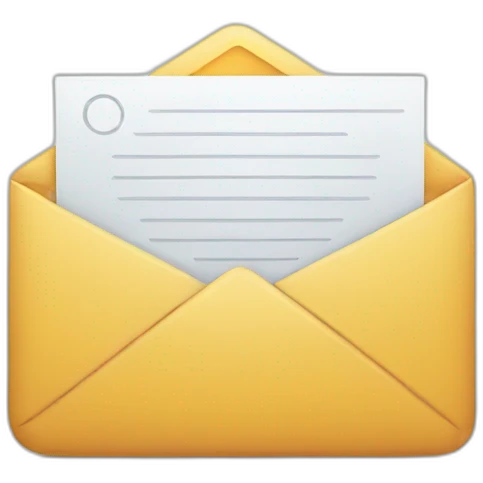 email notification emoji