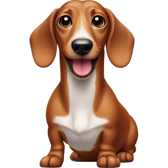 Sausage dog emoji