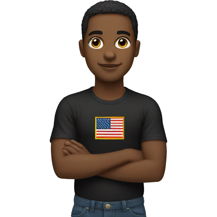 Black American Heritage Flag emoji