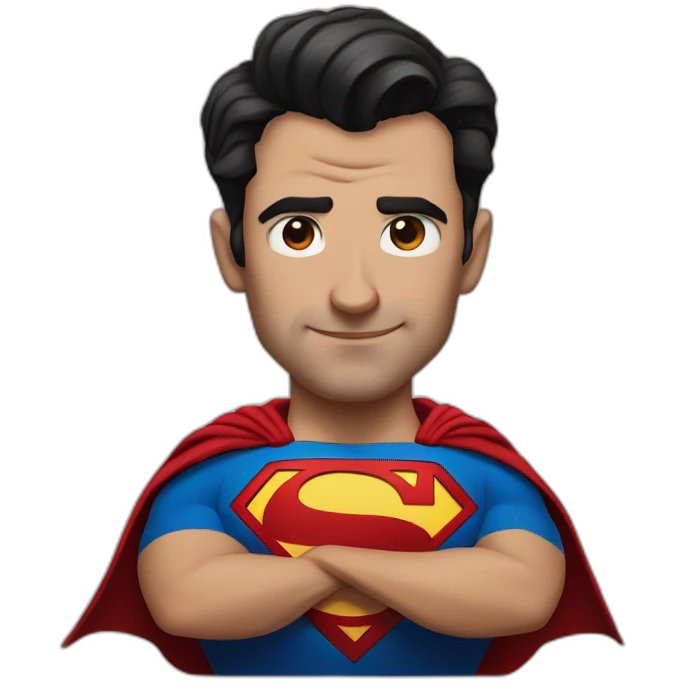 Superman gros emoji