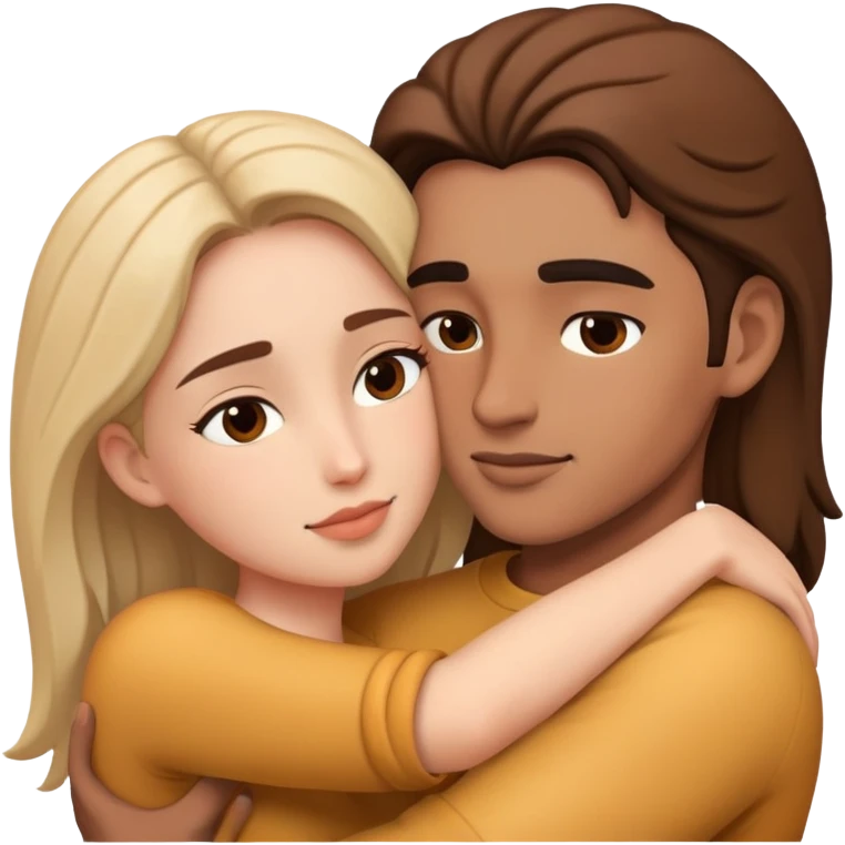 intimate moment between lovers emoji
