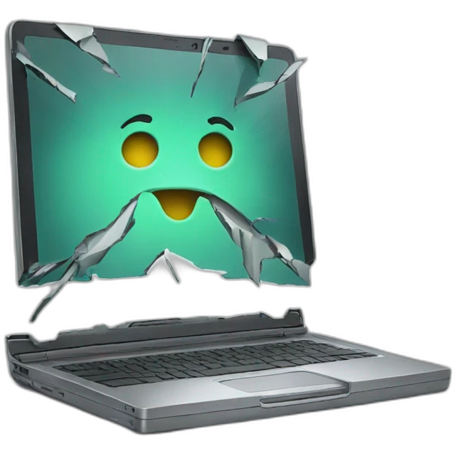 broken-laptop emoji