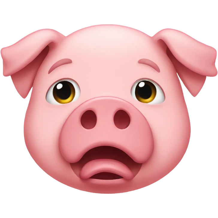 pig crying emoji emoji