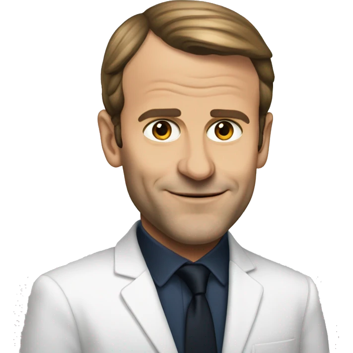 Emanuel Macron emoji