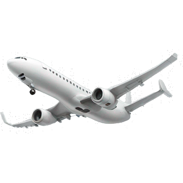 shocked airplane emoji