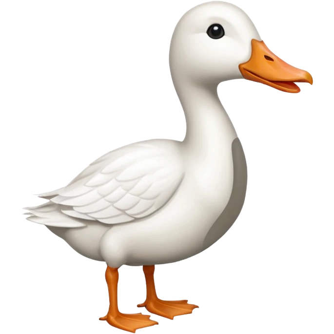 white goose emoji