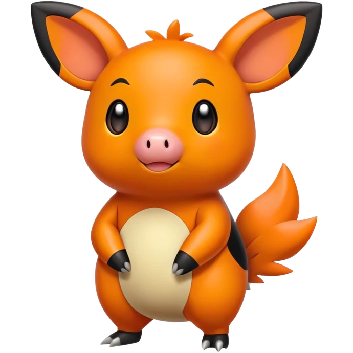 Tepig (full body) emoji