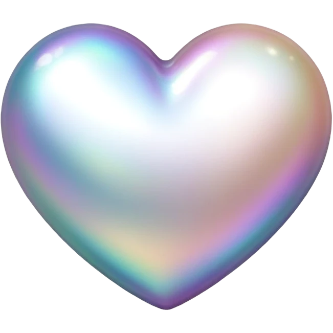pearl heart emoji