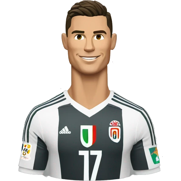 Cristiano Ronaldo le roi du ballon de football  emoji