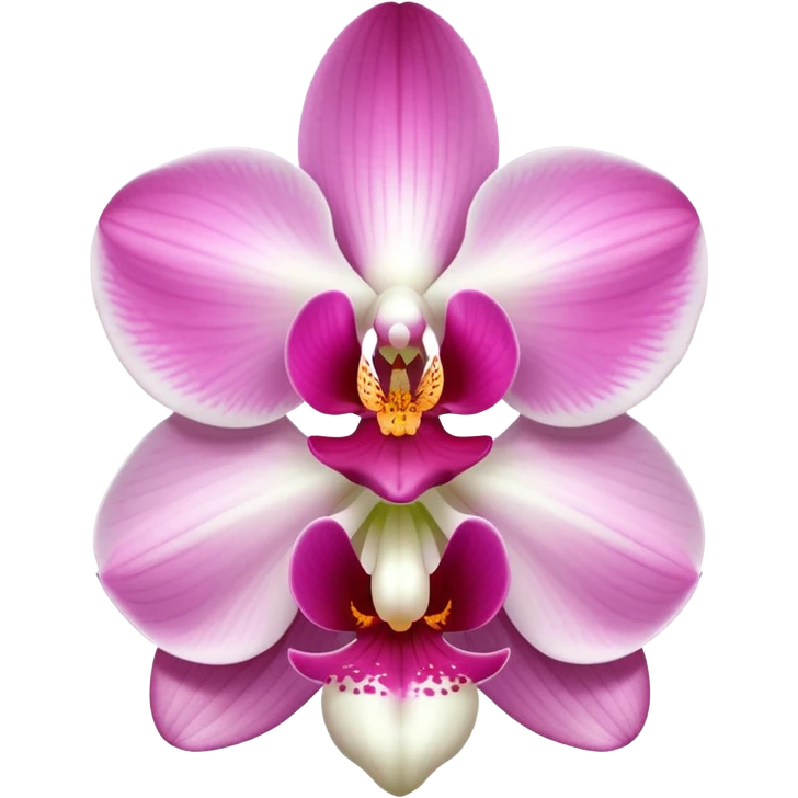 exquisite-phalaenopsis-moth-orchid-with-pure-white-petals-and-subtle-pink-center emoji
