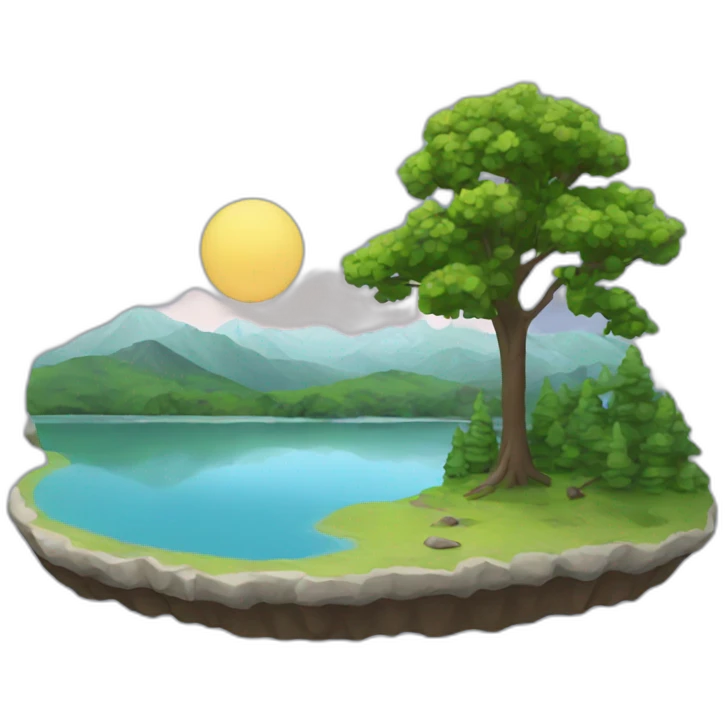 lake emoji