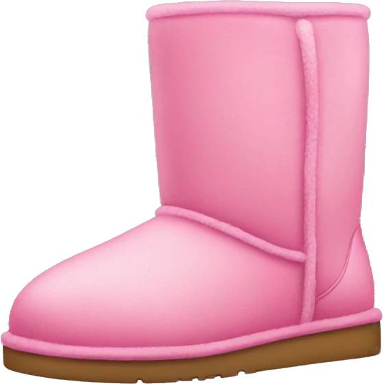 Pink uggs emoji