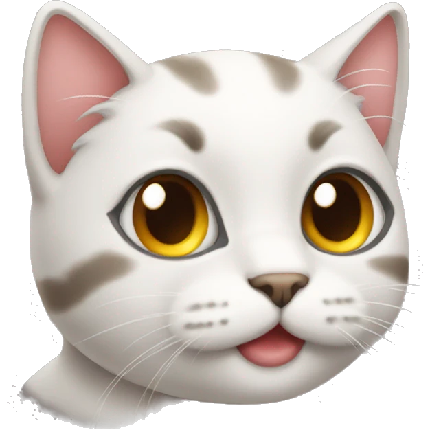 A cute cat emoji emoji