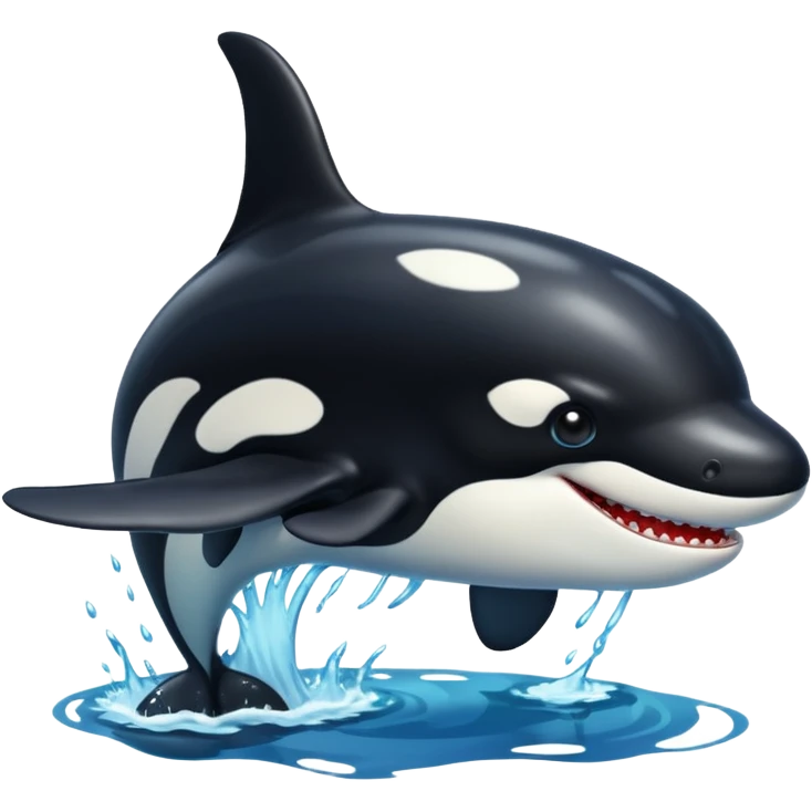 orca as a serial killer emoji