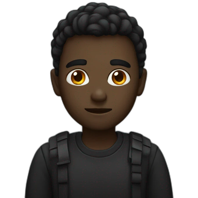 Dark emoji