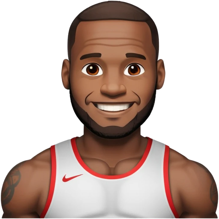 lebron james gooning emoji