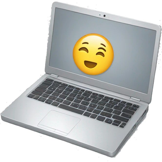 laptop google emoji