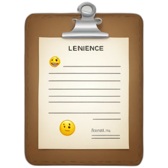 licence document emoji