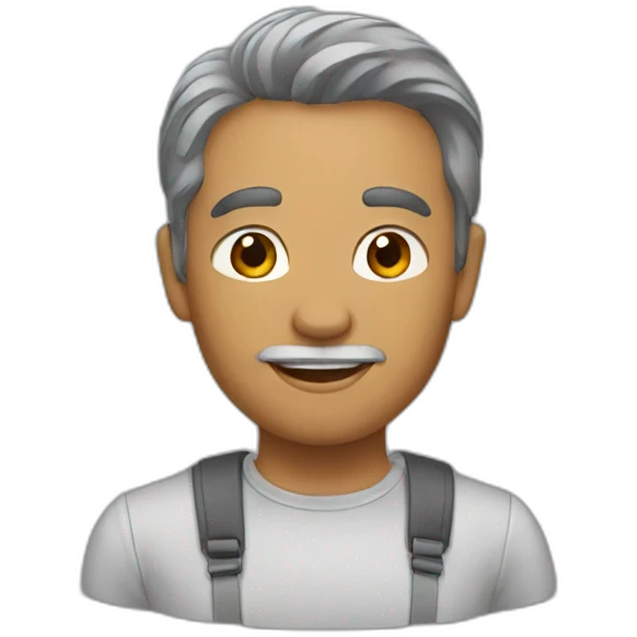 gray one emoji