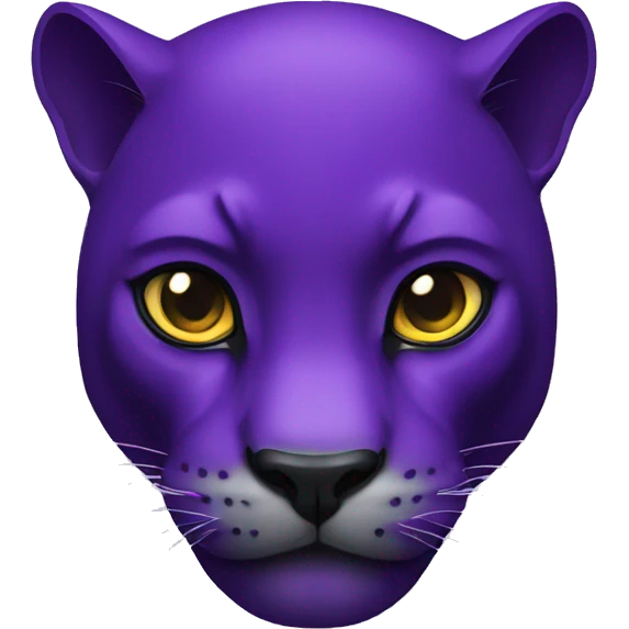 purple gaming panther emoji
