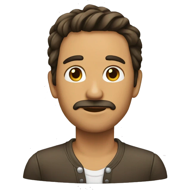 hombre preocupado emoji